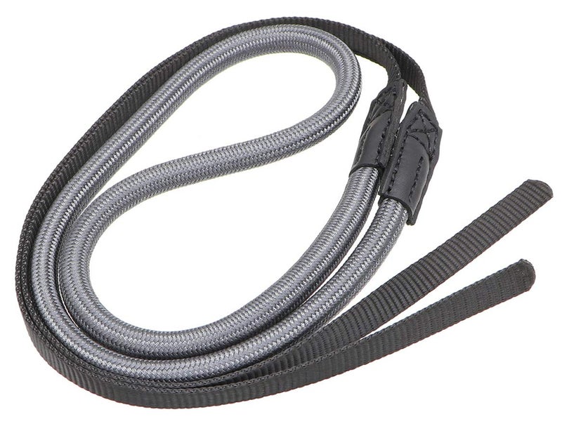 HITHUT Quick Release Camera Neck Strap Shoulder Strap Belt for Mirrorless Digital Cameras Climbing Rope with Quick Release QD Loops Connector with O-Ring Adjustable Length 30-53inch Gray - Image 4